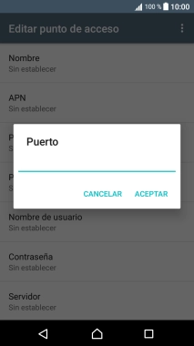 Introduce 80 y pulsa ACEPTAR.