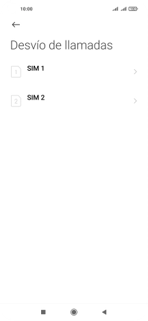 Pulsa la tarjeta SIM deseada.