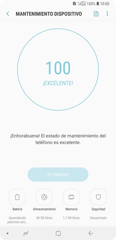 Pulsa Batería.