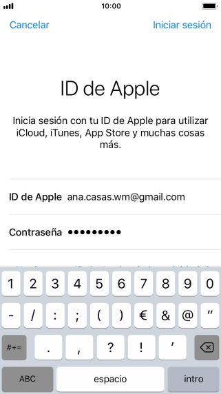 Pulsa Iniciar sesión.