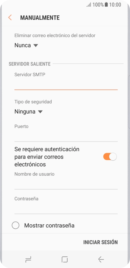 Pulsa la lista desplegable bajo 