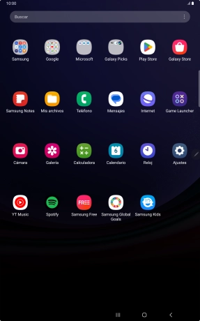 Pulsa Galería y desplázate a la carpeta deseada. Pulsa Galería y desplázate a la carpeta deseada.