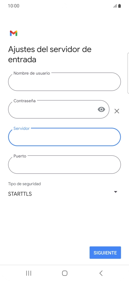 Pulsa en el campo bajo 