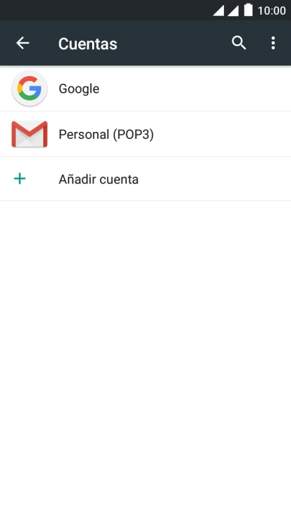Pulsa la tecla de inicio para terminar y regresar a la pantalla de inicio.