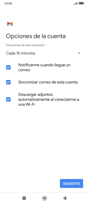 Pulsa la lista desplegable bajo 