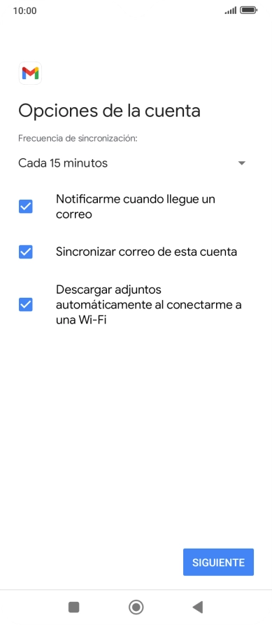 Pulsa la lista desplegable bajo 