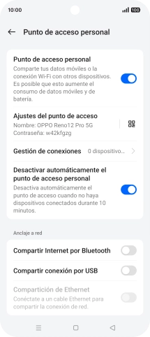 Pulsa la tecla de inicio para terminar y regresar a la pantalla de inicio.