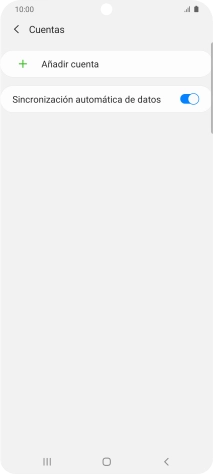 Pulsa Añadir cuenta.