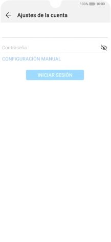 Pulsa Contraseña e introduce la contraseña de tu cuenta de correo electrónico.