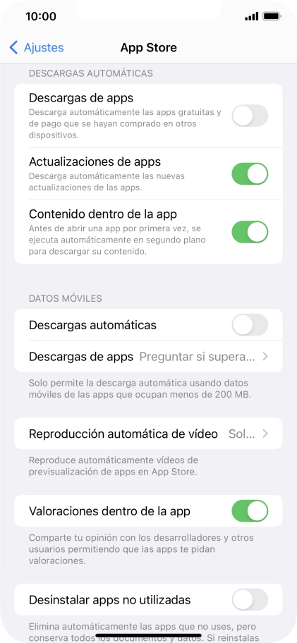 Pulsa el indicador junto a 