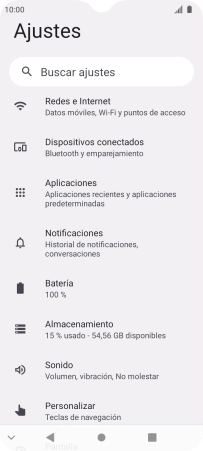 Pulsa Redes e Internet.