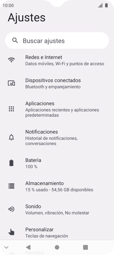 Pulsa Redes e Internet.