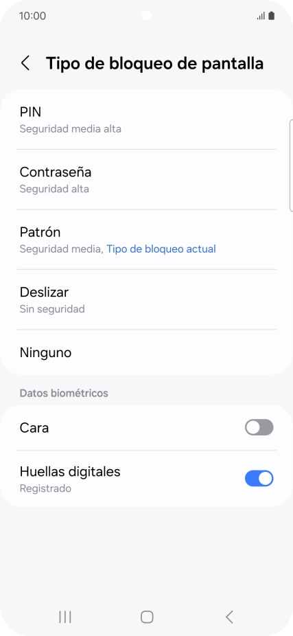 Pulsa Ninguno. Pulsa Ninguno.