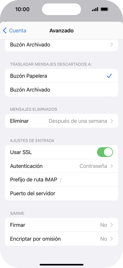 Pulsa el indicador junto a 