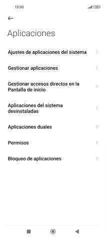 Pulsa Gestionar aplicaciones.