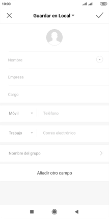 Pulsa la lista desplegable de la guía.