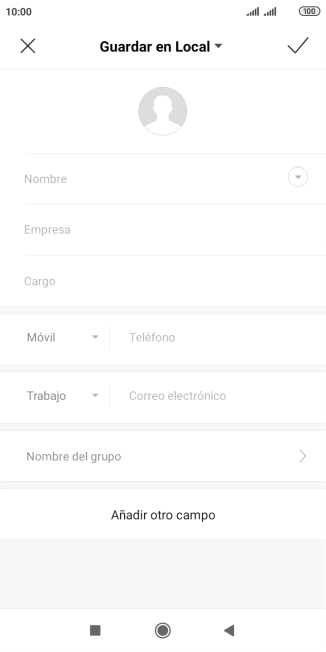 Pulsa la lista desplegable de la guía.