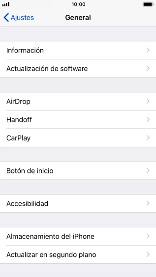 Pulsa Accesibilidad.