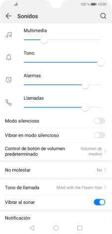 Pulsa la tecla de inicio para terminar y regresar a la pantalla de inicio.