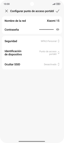 Pulsa Seguridad.