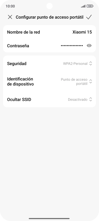 Pulsa Seguridad.