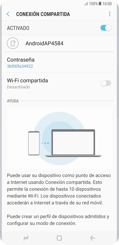 Pulsa la tecla de inicio para terminar y regresar a la pantalla de inicio.