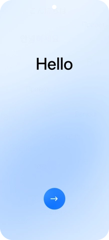 Pulsa la flecha hacia la derecha.