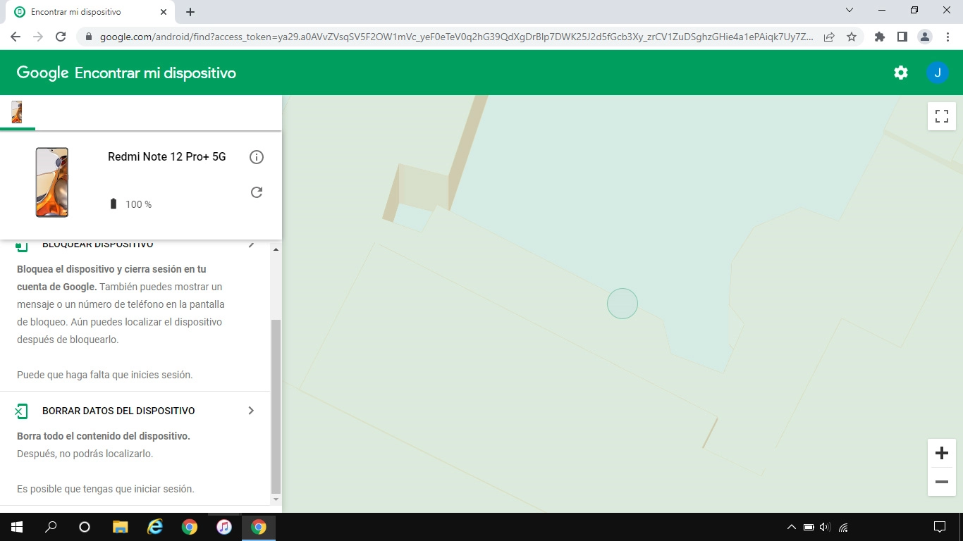 Haz clic en BORRAR DATOS DEL DISPOSITIVO y sigue las indicaciones de la pantalla para eliminar todo el contenido de tu teléfono. Ten en cuenta que ya no podrás utilizar la función de 