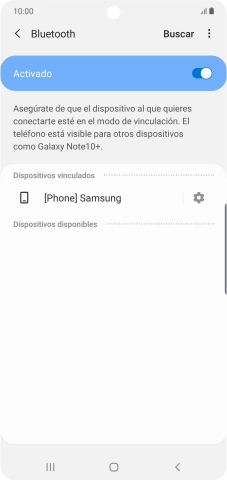Pulsa la tecla de inicio para terminar y regresar a la pantalla de inicio.