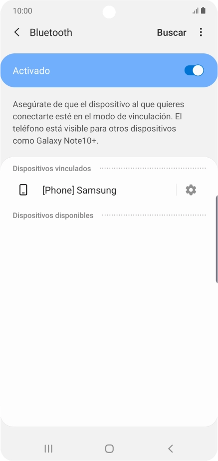 Pulsa la tecla de inicio para terminar y regresar a la pantalla de inicio.