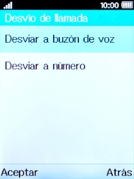 Selecciona Desviar a buzón de voz.