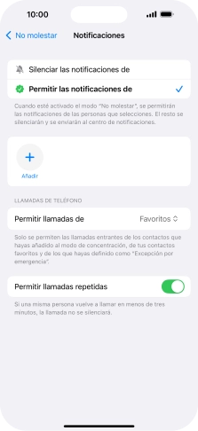 Pulsa la flecha hacia la izquierda.