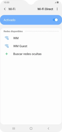 Pulsa el icono de menú.