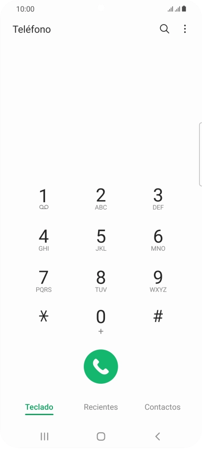 Pulsa el icono de menú.