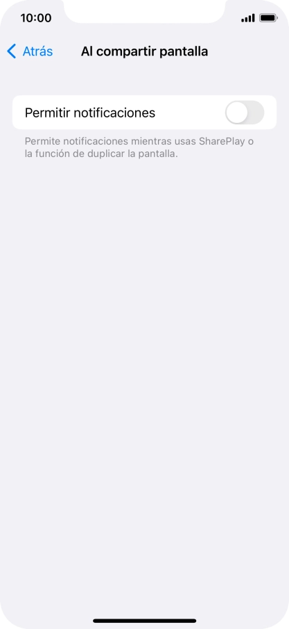 Pulsa el indicador junto a 