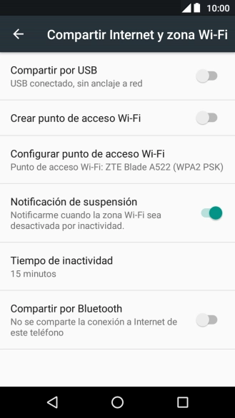 Pulsa Configurar punto de acceso Wi-Fi.