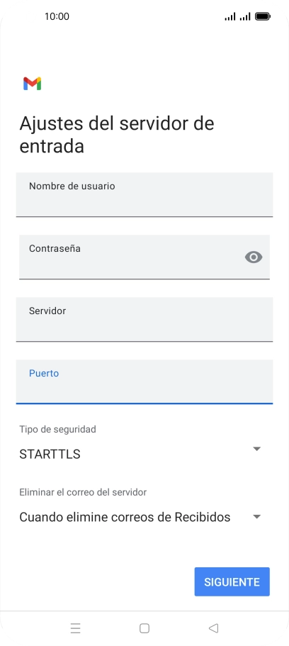 Pulsa la lista desplegable bajo 