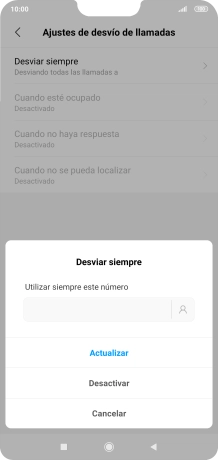 Pulsa Desactivar.