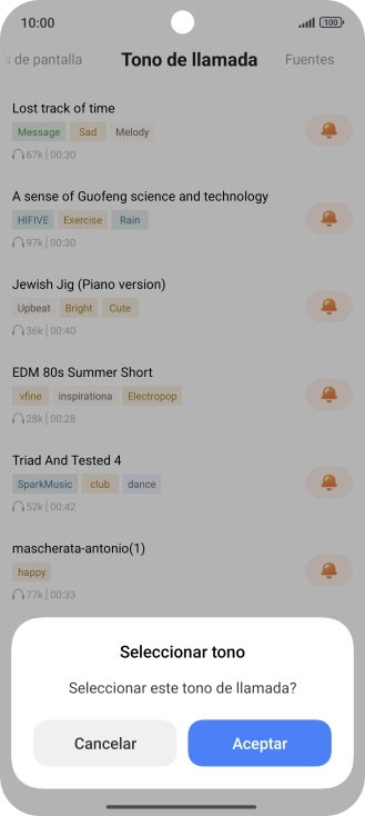 Pulsa Aceptar.