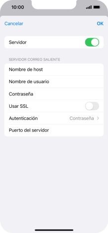 Pulsa el indicador junto a 