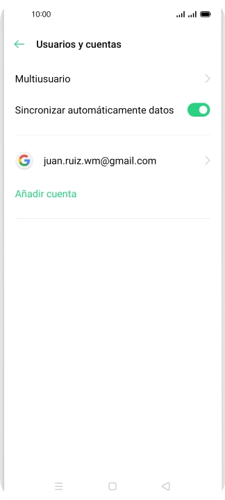 Pulsa la tecla de inicio para terminar y regresar a la pantalla de inicio.