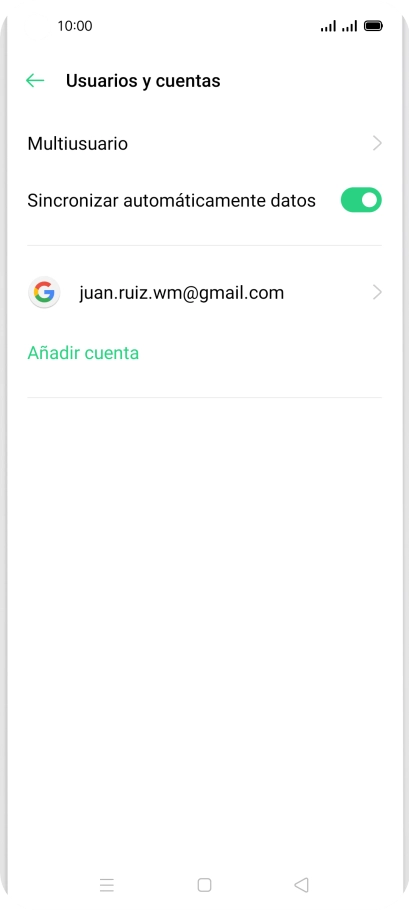 Pulsa la tecla de inicio para terminar y regresar a la pantalla de inicio.