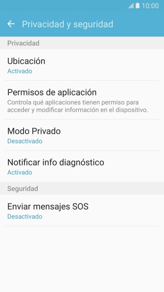 Pulsa Ubicación.