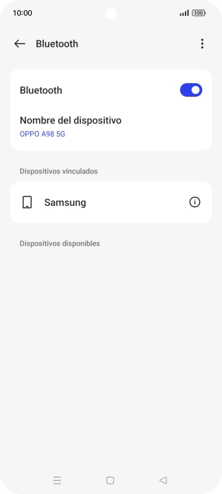 Pulsa la tecla de inicio para terminar y regresar a la pantalla de inicio.