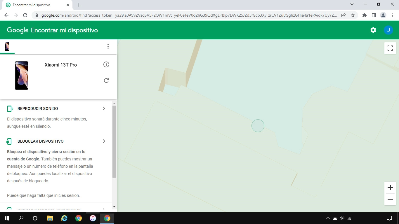 Haz clic en el dispositivo deseado.