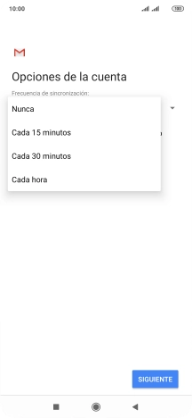 Pulsa el ajuste deseado. Pulsa el ajuste deseado.