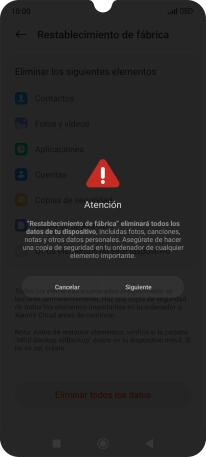 Pulsa Siguiente.