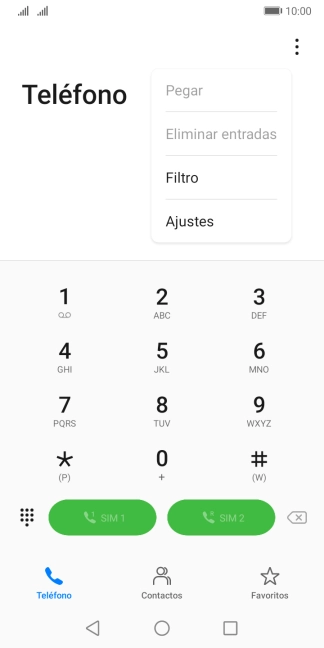 Pulsa Ajustes.