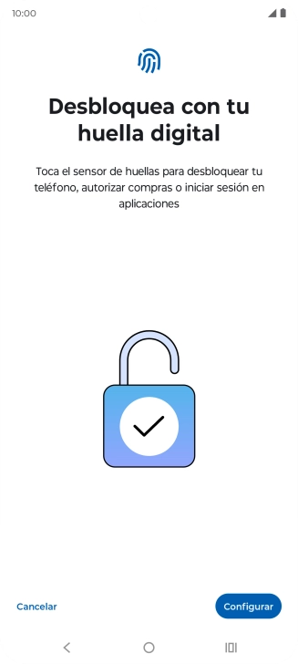 Pulsa Configurar.