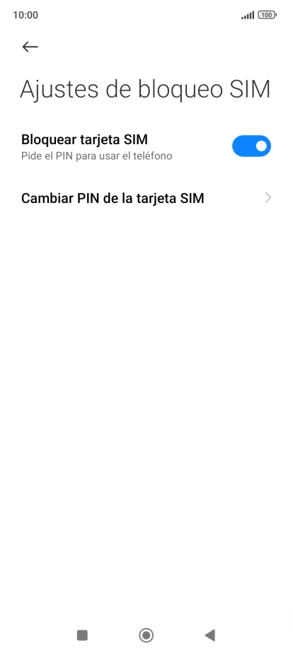 Pulsa el indicador junto a 